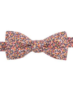 LE COLONEL Liberty Pepper Bow Tie - Red
