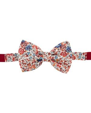 LE COLONEL Liberty Brick Emma Kid Bow Tie - Pink