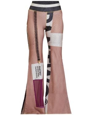 Ipng Design Bell-Bottom Comfort Pants Pantwo - White