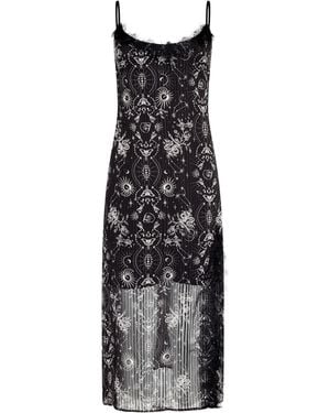 Little Lies Tattoo Slip Dress - Multicolour