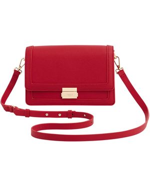Fable England Kate Foldover Bag - Red