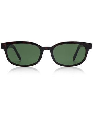 A.Kjærbede Charlie Sunglasses Demi Tortoise - Green