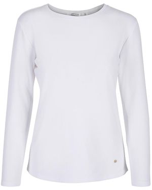 tirillm Sia Long Sleeve Top - White