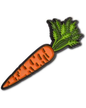 Make Heads Turn Enamel Pin Carrot - Green