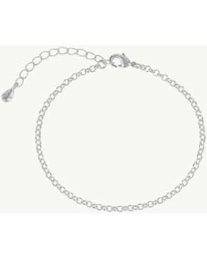 Mejoma Round Link Belcher Chain Bracelet - Metallic