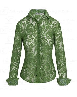 Farinaz Attitude- French Lace - Green