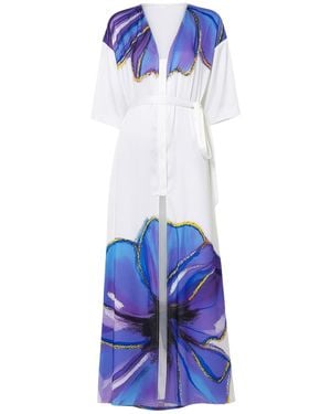 Zafur Santorini Dress - Blue