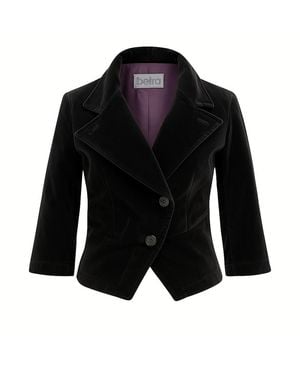 BEIRA Elena Jacket Velvet - Black