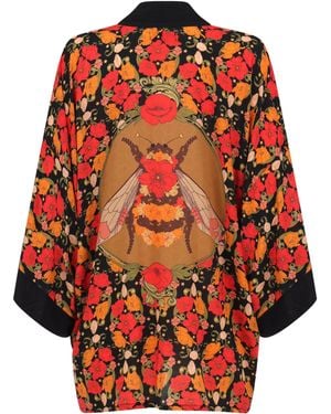 Henelle Night Bloom Jacket - Red