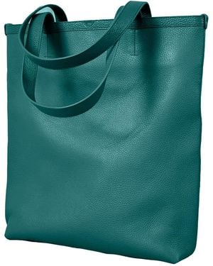 godi. The Ivy Handmade Leather Tote Bag - Green