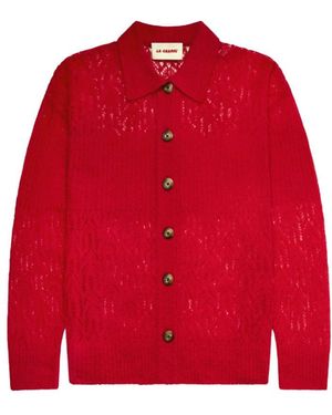 La Granni Aranita Collared Cardigan