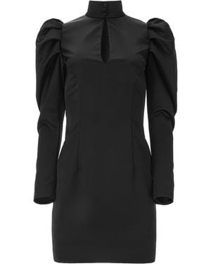 Lita Couture Icon Dress Silk Blend - Black