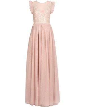 SOHUMAN Shei Sustainable Midi Dress - Pink
