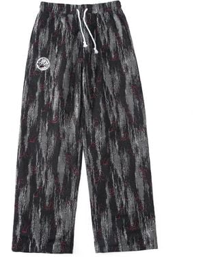 VERYRARE Sniper Dark Butterflies Trousers - Grey
