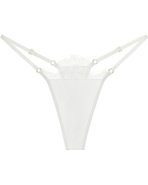 Perilla Lingerie Grisella Thong Off - White