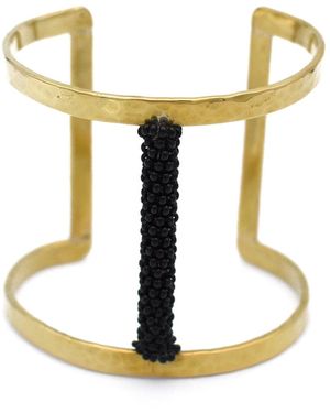Lala Salama Shanga Cuff - Yellow