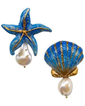 Sunset Magic Studio Aurelia Shell - Blue
