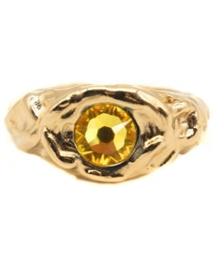 Casa Cala Cala Topaz- Ring - Metallic