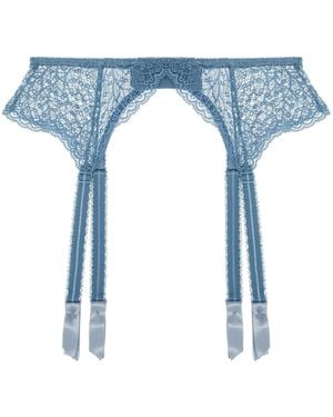 Journelle Allegra Suspender Belt Parisian - Blue