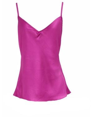Janara Jones Viscose Ivy Cami Top - Purple