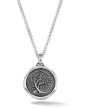 Dower & Hall Tree Of Life Talisman Necklace - Metallic