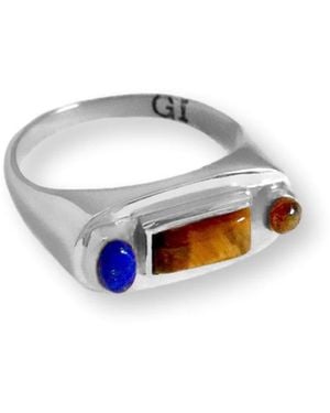 Gem Island Solis Ring - Blue