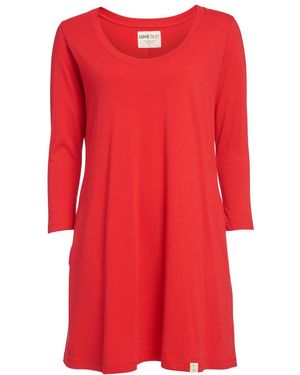 LOVETRUST Misa Tee Dress - Red