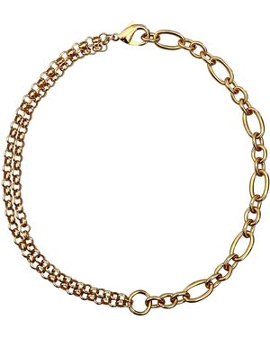 IN CAUDA VENENUM Léto Necklace - Metallic