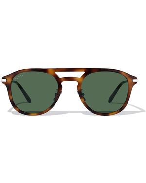 Cossimo Belize Coast Tortoiseshell Acetate Sunglasses - Green