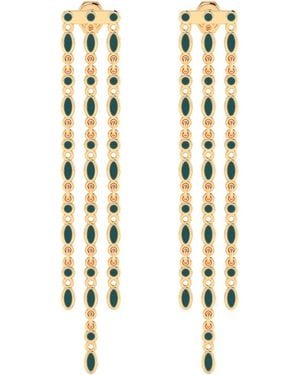 Linda Fiore Amalei 18K Vermeil Earrings - Metallic