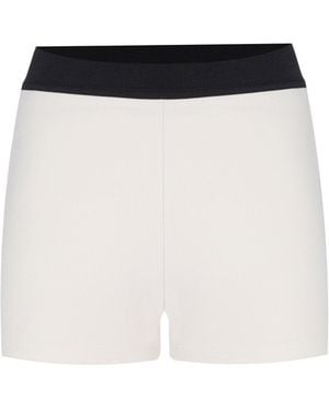 No'design Iris Mini Shorts - White