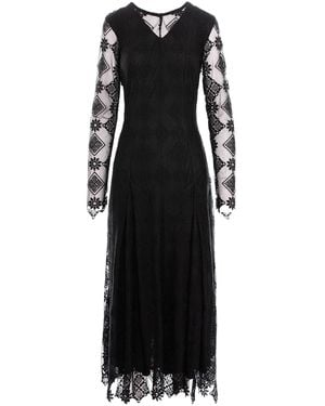 IZABELA MANDOIU Midi Tulle Dress - Black