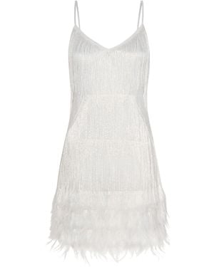 Pretty Eccentric Hundred Watt Tassel Dress - White