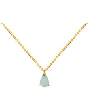 Lavani Jewels Aquamarina Pride Mini Necklace - Metallic