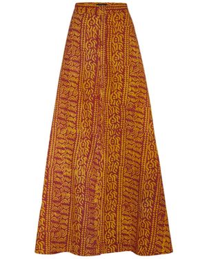 KAHINDO Praslin Maxi Skirt - Brown