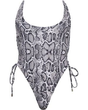 Viki Swim Reversible Nadia Swimsuit - Metallic