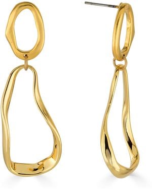 Loni Paul Jewelry Organic Shape Earrings - Metallic