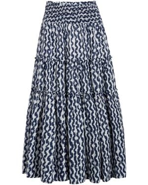 Change of Scenery Charlie Skirt - Blue