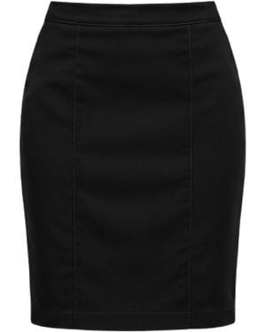 Conquista Classic Pencil Skirt – Timeless, Elegant, & Office-Ready - Black