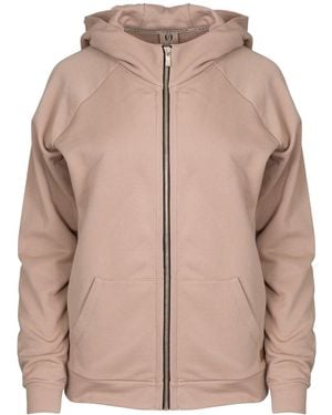 Oh!Zuza Neutrals Cotton Zip-Up Hoodie - Natural