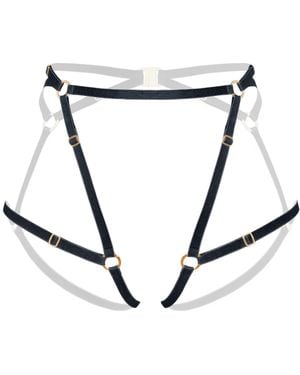 MONIQUE MORIN LINGERIE Frisson Harness - Black