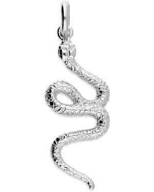 Kaizarin Year Of The Snake Pendant & Fine Chain - Metallic
