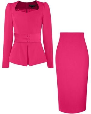 Tia Dorraine Hot Two-Piece Set - Pink