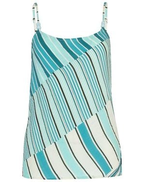 STATE OF GEORGIA The Pamela Cami Luna Stripe - Blue