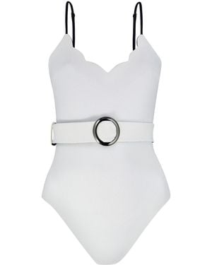 Sea_Washed Mila Swimsuit, Reversible - White