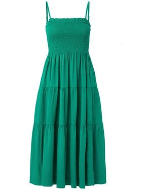 Change of Scenery Kristen Dress Emerald - Green