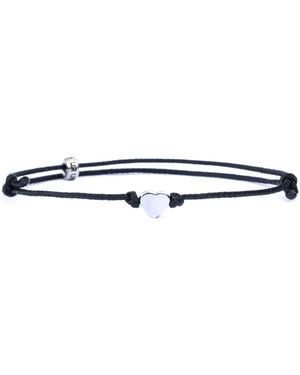 Harbour Uk Heart Rope Bracelet - Blue
