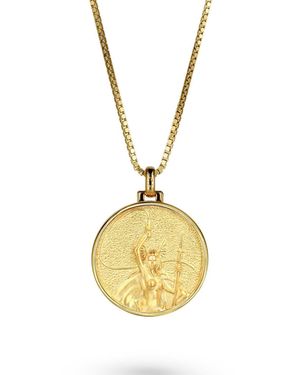 Vermaye Switzerland Freya Necklace Vermeil Boxchain - Metallic