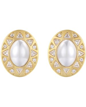 Onewildone Neutrals Be Your Own Sunshine Earrings - Metallic