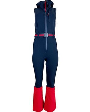 Team Event Mogul Diva Ski Jumpsuit - Blue